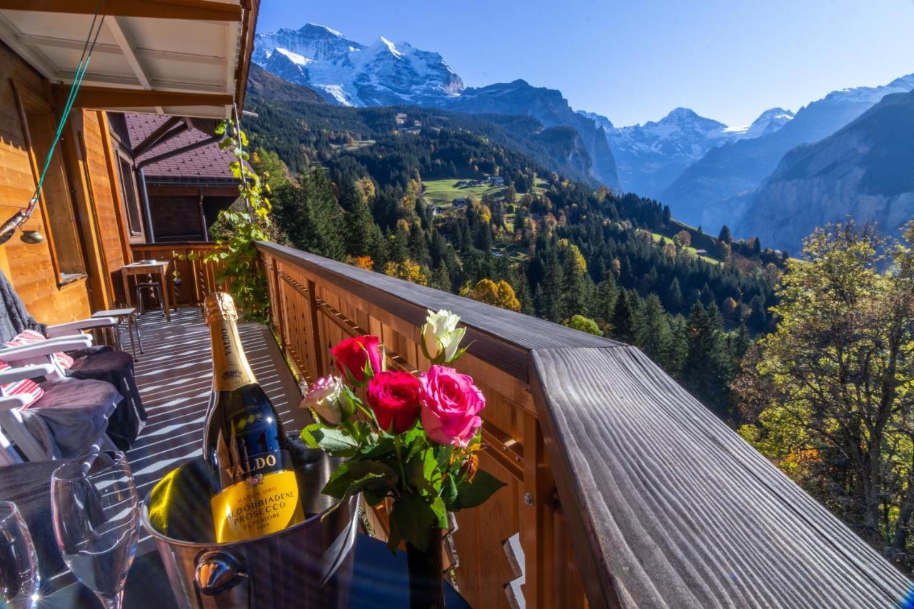 Chalet Aargovia Wengen Exteriör bild